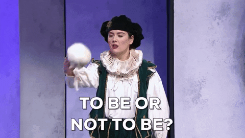 To be or not to be gif